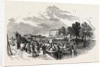 Pleasure Canal Boats, Sketched at the Paddington Basin, 1849 by Anonymous