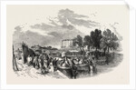 Pleasure Canal Boats, Sketched at the Paddington Basin, 1849 by Anonymous