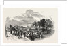 Pleasure Canal Boats, Sketched at the Paddington Basin, 1849 by Anonymous