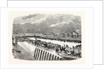 The Queen's Visit to Jersey. Landing of Her Majesty at the Albert Pier, St. Helier. 1859 by Anonymous