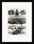Sketches in the Scilly Isles, 1874. Chrysalis Rock, Star Castle, St. Agnes Lighthouse, Summer House, Tresco Abbey by Anonymous
