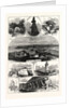 Sketches in the Scilly Isles, 1874. Chrysalis Rock, Star Castle, St. Agnes Lighthouse, Summer House, Tresco Abbey by Anonymous