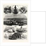 Sketches in the Scilly Isles, 1874. Chrysalis Rock, Star Castle, St. Agnes Lighthouse, Summer House, Tresco Abbey by Anonymous
