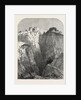 The Peak of Derbyshire: Peveril Castle, and Entrance to the Peak Cavern, 1854 by Anonymous