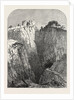 The Peak of Derbyshire: Peveril Castle, and Entrance to the Peak Cavern, 1854 by Anonymous