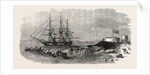 H.M.S. Euryalus, with Prince Alfred on Board, Entering Simon's Bay. 1860 by Anonymous