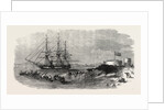 H.M.S. Euryalus, with Prince Alfred on Board, Entering Simon's Bay. 1860 by Anonymous