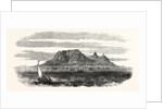 Table Bay and Table Mountain, Cape of Good Hope, 1860 by Anonymous