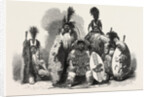 Zulu Kaffirs of Natal, South Africa, 1865 by Anonymous