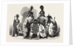 Zulu Kaffirs of Natal, South Africa, 1865 by Anonymous