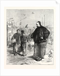 Sketches in China: Street Scene in Pekin (Beijing), 1873 by Anonymous