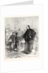 Sketches in China: Street Scene in Pekin (Beijing), 1873 by Anonymous