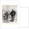 Sketches in China: Street Scene in Pekin (Beijing), 1873 by Anonymous
