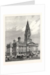 The New Townhall of Bolton, Lancashire, Opened by the Prince of Wales, UK, 1873 by Anonymous