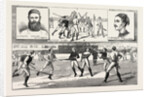 La Crosse Match, Played Last Saturday at Kennington Oval, by North of England against South, 1883 by Anonymous