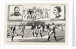La Crosse Match, Played Last Saturday at Kennington Oval, by North of England against South, 1883 by Anonymous