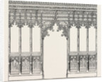 Gothic Screen. By Bingham, Ipswich. 1851 by Anonymous
