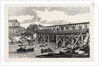 View of the Ruins of Lendal Bridge, York, Taken Immediately after Its Fall, UK, 1861 by Anonymous