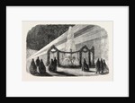 Visit of the Prince of Wales to the Middle Temple: The Fountain Illuminated by Electric Light, 1861 by Anonymous