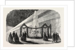 Visit of the Prince of Wales to the Middle Temple: The Fountain Illuminated by Electric Light, 1861 by Anonymous