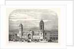 The Agricultural Hall, Islington, in Process of Construction, London, 1861 by Anonymous