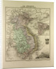 Map of Vietnam Cambodia Thailand Laos 1896 by Anonymous
