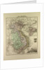 Map of Vietnam Cambodia Thailand Laos 1896 by Anonymous