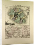 Map of the Democratic Republic of the Congo La Réunion Dahomey and Obock 1896 by Anonymous