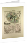 Map of the Democratic Republic of the Congo La Réunion Dahomey and Obock 1896 by Anonymous