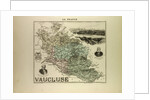Map of Vaucluse by Anonymous