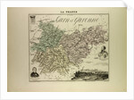 Map of Garn and Garonne by Anonymous