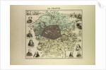 Map of Seine by Anonymous