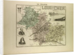 Map of Loir and Cher by Anonymous