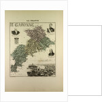 Map of Haute Garonne by Anonymous