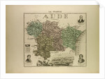 Map of Aude by Anonymous