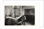 The Lord Mayor at Home the Parlour at the Mansion House London UK by Anonymous