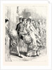 A Drawing-Room at Dublin Castle: The Lord Lieutenant Kissing a Débutante by Anonymous