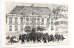 The Military Revolt at Oporto: The Government Troops Taking the Camara the Residence of the Mayor and the Last Stronghold of the Insurgents by Anonymous