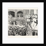 The Prince and Princess of Wales at the Opening of the Centenary Hall of the Royal Masonic Institution for Girls Battersea by Anonymous