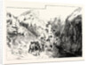 A Troop of Chasseurs Descend a Difficult Pass France by Anonymous