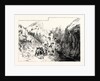 A Troop of Chasseurs Descend a Difficult Pass France by Anonymous