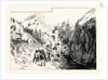 A Troop of Chasseurs Descend a Difficult Pass France by Anonymous