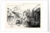 A Troop of Chasseurs Descend a Difficult Pass France by Anonymous