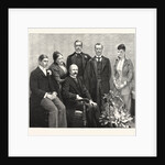 The Silver Wedding of the Duke and Duchess of Teck: Portrait Group of the Duke and His Family by Anonymous