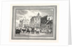 View of the Sheldonian Theatre Printing House Etc. At Oxford Broad Street UK by Anonymous