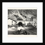 The Mont Cenis Tunnel from the Italian Side by Anonymous