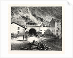 The Mont Cenis Tunnel from the Italian Side by Anonymous