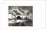 The Mont Cenis Tunnel from the Italian Side by Anonymous