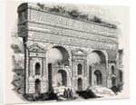 Portion of the Claudian Aqueduct. Rome Italy by Anonymous