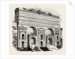 Portion of the Claudian Aqueduct. Rome Italy by Anonymous